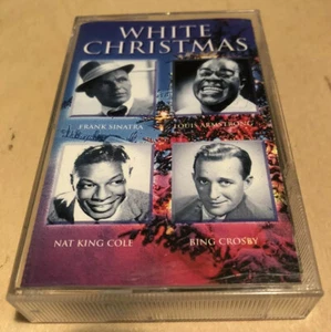 White Christmas Sinatra Bing Crosby Louis Armstrong Nat King Cole CASSETTE - Picture 1 of 4