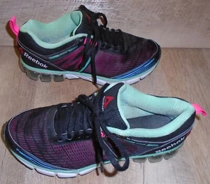 Reebok Running Jet Dash Ride 2.0 Fit Frame Running Shoes Black Womens Size 9 - Picture 1 of 9