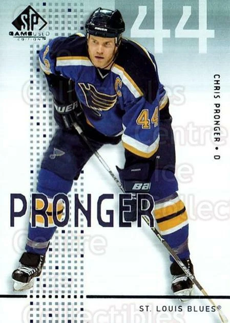 2002-03 SP Game Used #43 Chris Pronger - Image 1 of 1