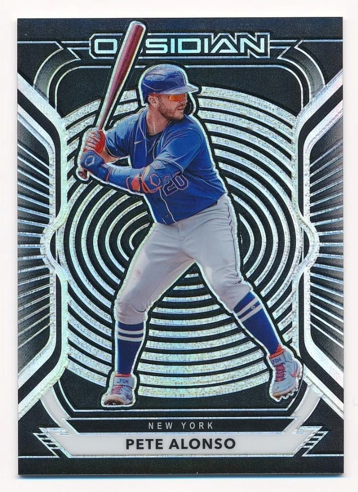 2021 Panini Chronicles Osidian PETE ALONSO #12 *Mets* - Image 1 of 1