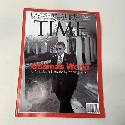 Time Magazine Barack Obama's World 2012 Jan 30 issue US President Interview - Image 1 of 4