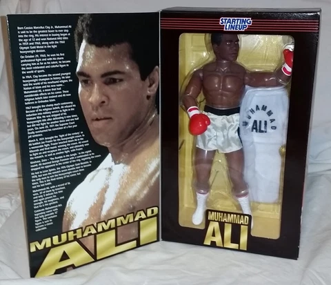 STARTING LINEUP - 1997 TIMELESS LEGENDS - MUHAMMAD ALI FIGURE - NEW IN BOX Cover