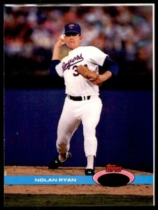 1991 Stadium SURDIMENSIONNÉ PAS D'OR Nolan Ryan ERREUR Texas Rangers pas d'âge RARE ! - Photo 1 sur 4