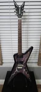 Washburn 333 DIME Dimebolt VIDEO LISTEN TO IT! Dimebag Trans Black, Blue Case 02 - Picture 1 of 24