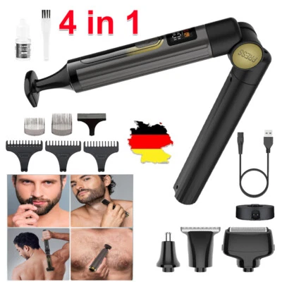 Elektrischer Rückenrasierer Langer Griff Körper Haarentfernung Rasier für Männer - Bild 1 von 4