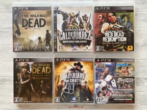 SONY PS3 The Walking Dead & Call of Juarez & Red Dead Redemption & BIG 3 set - Picture 1 of 14