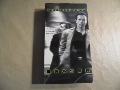 Eraser (Used VHS Tape) Arnold Sshwarzennegger / Free Domestic Shipping - Image 1 of 2