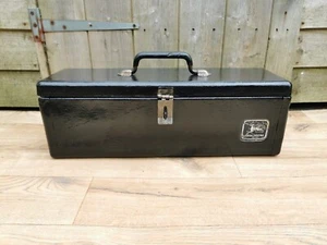 Vintage John Deere Tractor Tool Box Original - Picture 1 of 11