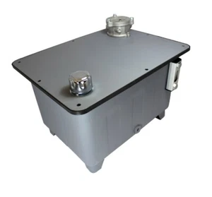Hydraulic Weldless Steel Primed Tanks with filler breather, level indicator and - Picture 1 of 1