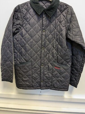 Kids Navy Quilted Barbour Jacket Size XL - Image 1 of 4