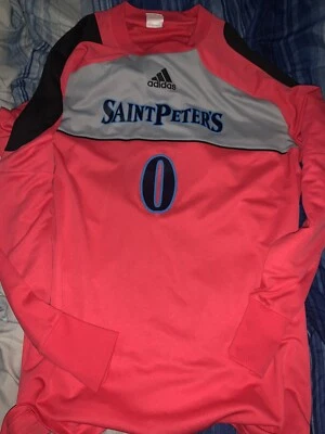 Футболка Saint Peter's University Peacocks командный выпуск L No0 крайне редкая - Изображение 1 из 2