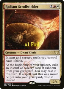 MTG Foil Strixhaven: School of Mages STX Radiant Scrollwielder MINT - Picture 1 of 1