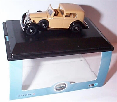 Oxford Diecast 76RRP3002 Rolls Royce Phantom Fawn/Negro Calibre OO Escala 1-76 Nuevo Foto 1 de 3