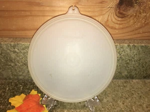 Repuesto de tapa de sello Tupperware de colección #227 C pestaña transparente esmerilada - Imagen 1 de 2