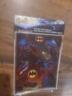 Batman DC Comics Hologram Holographic Foil Stickers Hallmark 2001 sealed