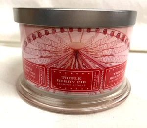 HOMEWORX by Harry Slatkin TRIPLE BERRY PIE  4 Wick 18 oz Jar Candle - Picture 1 of 3