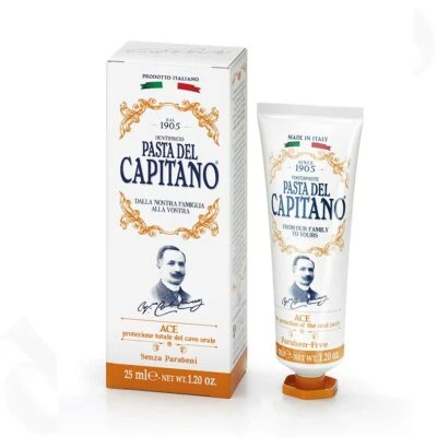 Pasta del Capitano Premium Collection Edition 1905 Rezept ACE Zahnpasta 25 ml -