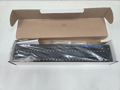 Black Box 48 Port GigaBase CAT5e Patch Panel JPM906A-R5 - Image 1 of 3