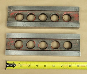 5 HOLE SETUP BLOCKS 9"X2-3/4"X1-1/4" | LOT OF 2 - Picture 1 of 13