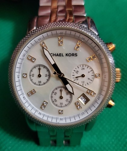 Michael Kors Jet Set MK5057 Orologio Donna Acciaio Inox Quadrante Analogico Quarzo