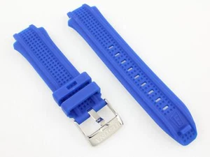 Uhrenarmband Ersatzteile Original FESTINA Silikon Blau für Armbanduhr F20523/1 - Imagen 1 de 2