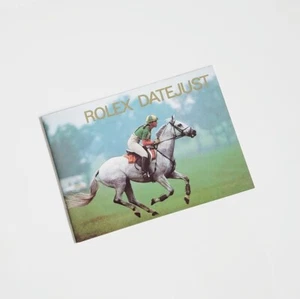 ROLEX DATEJUST VINTAGE BROSCHÜRE BOOKLET HEFT 593.52 VON 1993 ENGLISH - Bild 1 von 5