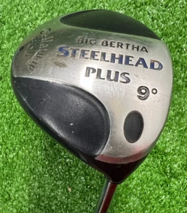 Callaway Big Bertha Steelhead Plus 9* Driver Regular Steel  / NEW GRIP /  sa9161 - Picture 1 of 11