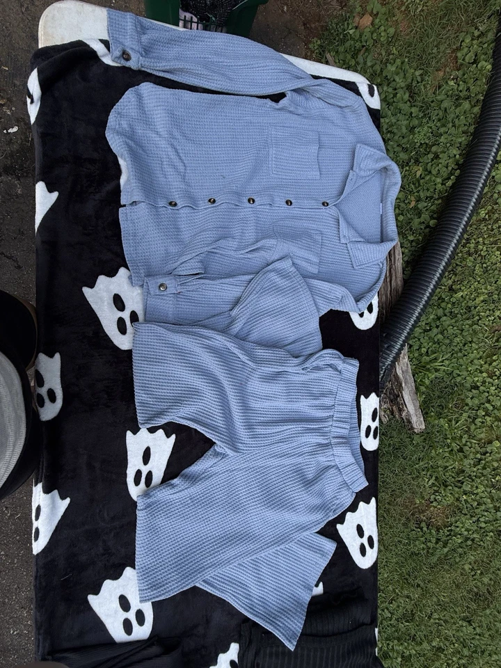 Conjunto Pantalones Azul Foto 1 de 1