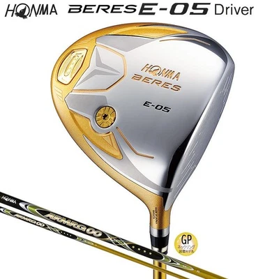 HONMA BERES E-05 GP Driver 12.5° Club 2016 ARMRQ ∞ 44 4 Star S-Flex Graphite New - Image 1 of 4