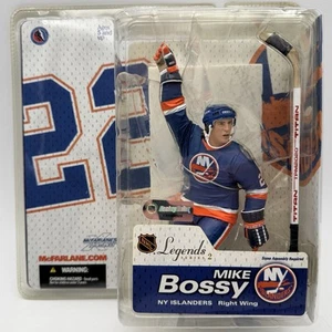 McFarlane NHL SportsPicks Legends 2 Mike Bossy Blue Chase Variant Figure Sealed - Picture 1 of 9