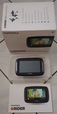 TomTom Rider 550 Motorrad World Navi Wi-Fi® Lifetime Traffic & Radar - Bild 1 von 4