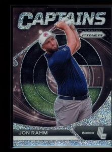 2024 Panini Prizm LIV Golf #75 Jon Rahm Captains Sparkle Prizm /299 - Zdjęcie 1 z 2