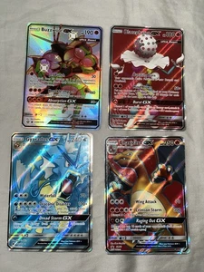 Pokemon Mid Era GX Lote de 4 - Las condiciones varían - Ver fotos - ¡Leer descripción! - Imagen 1 de 2