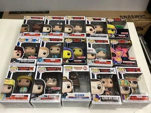 Lot Of 14 Stranger Things Funkopops Vinyl Pop Figures Eleven Demogorgon Mike - Picture 1 of 2