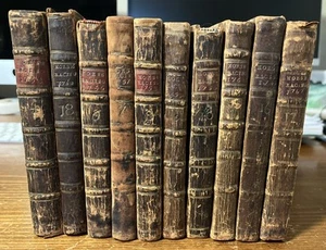 1754-1768 Partial Set Historical List Of Horse-Matchrs Run; Reginald Heber - Picture 1 of 15