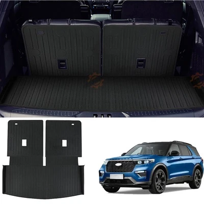 Fit 2020-2024 Ford Explorer Trunk Mat Cargo Liner For 2022 Explorer Accessories - Image 1 of 4