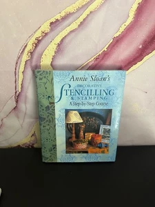 ANN SLOAN'S DECORATIVE STENCILING & STAMPING HARDCOVER BOOK 1997 COPYRIGHT - Picture 1 of 9
