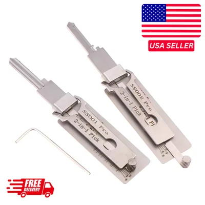 Desbloqueie portas de aço inoxidável com chave mestra SS001 PRO - Imagem 1 de 4