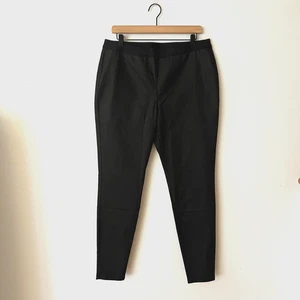 NUEVO CON ETIQUETAS Leggings Eileen Fisher Recubiertos Algodón Orgánico Elástico Denim HR Para Mujer Talla L - Imagen 1 de 11