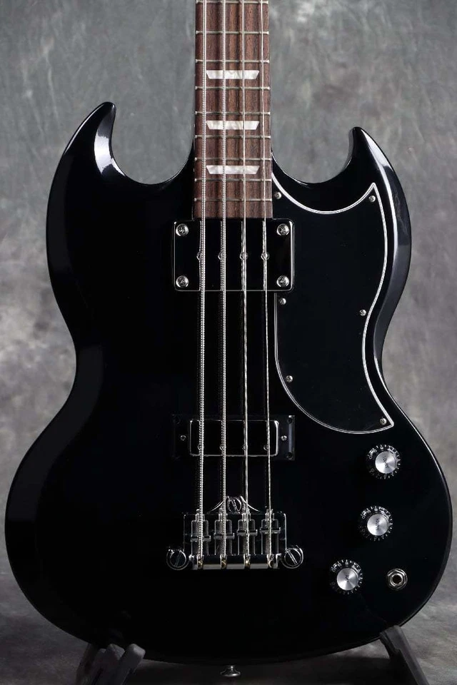 Bajo eléctrico Gibson SG estándar ébano 3,2 kg usado Foto 1 de 4