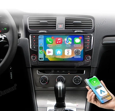 DAB+ Carplay Für VW Golf VII MK7 2013-2020 Android 13 Autoradio GPS Navi SWC RDS - Bild 1 von 4