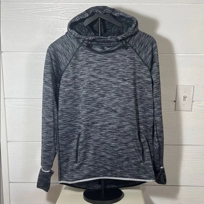 GAP Fit - Sudadera con capucha negra y carbón para hombre, talla S Foto 1 de 4