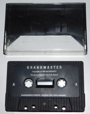 C64 Datassette Grandmaster Kingsoft Schach Spiel Cassette CBM Commodore 64 C16 - Bild 1 von 4
