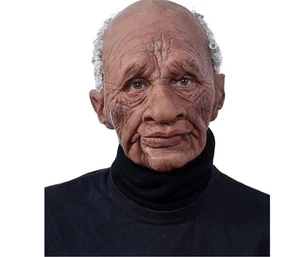 Zagone Grandpappy Mask, Wrinkled Old Man, One Size NOS W Tags - Picture 1 of 5