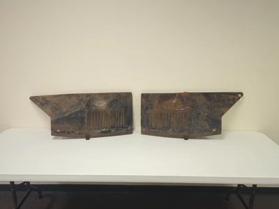 PAR DE PANELES PROTECTORES CONTRA SALPICADURAS GUARDABARROS INTERIOR CONDUCTOR CAMIONETA DODGE 39-46 Foto 1 de 4