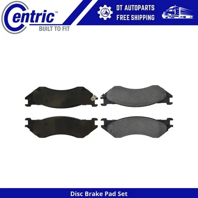 Para 2000-2001 Dodge Ram 1500 | Pastilhas de freio a disco dianteiras centrais | Cerâmica - Imagem 1 de 4