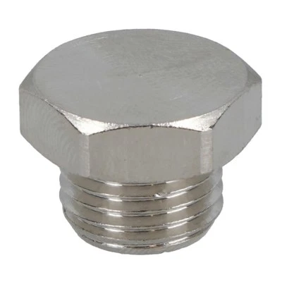 1/4" BSP Hex Blanking Plug Port Air Line Compressor Fitting FT080 - Image 1 of 4