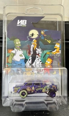 Hot Wheels The Simpsons Halloween Custom '55 Chevy Gasser NBLOGISTIC Custom - Image 1 of 4