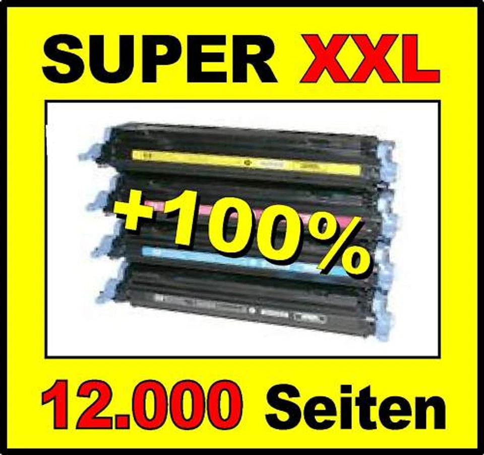 4 Toner for HP Color Laserjet CP1515 CM1312nfi MFP/CB540A CB541A CB542A CB543A - Image 1 of 1