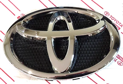15-21 NOVO EMBLEMA DE GRADE FRONTAL CROMADO TOYOTA LANDCRUISER 16 17 18 19 20 21 - Imagem 1 de 2